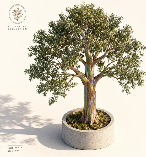 Eucalyptus Deglupta — Large, specimen